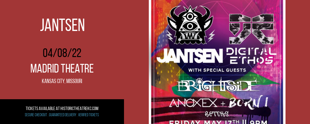 Jantsen at Madrid Theatre tickets Jantsen at Madrid Theatre