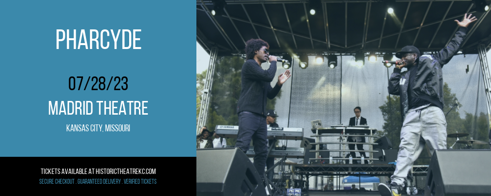 Pharcyde at Madrid Theatre tickets Pharcyde at Madrid Theatre