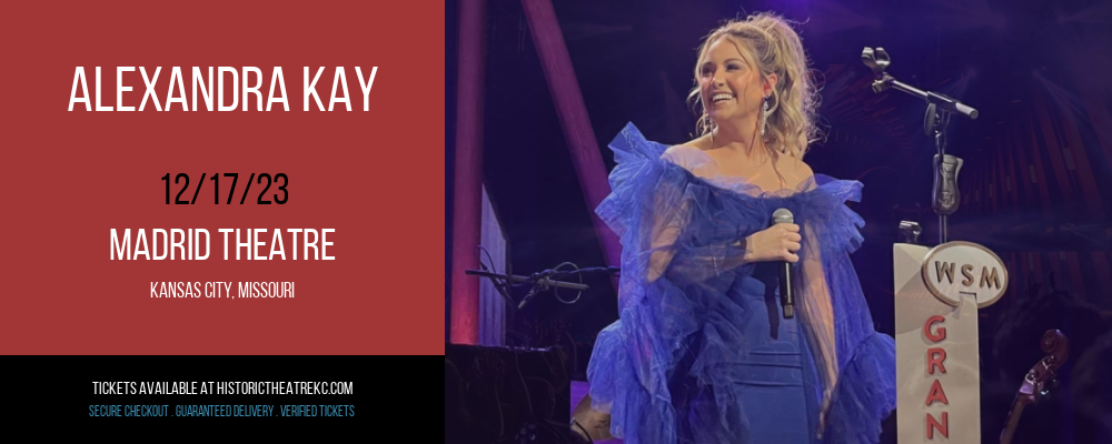Alexandra Kay at Madrid Theatre