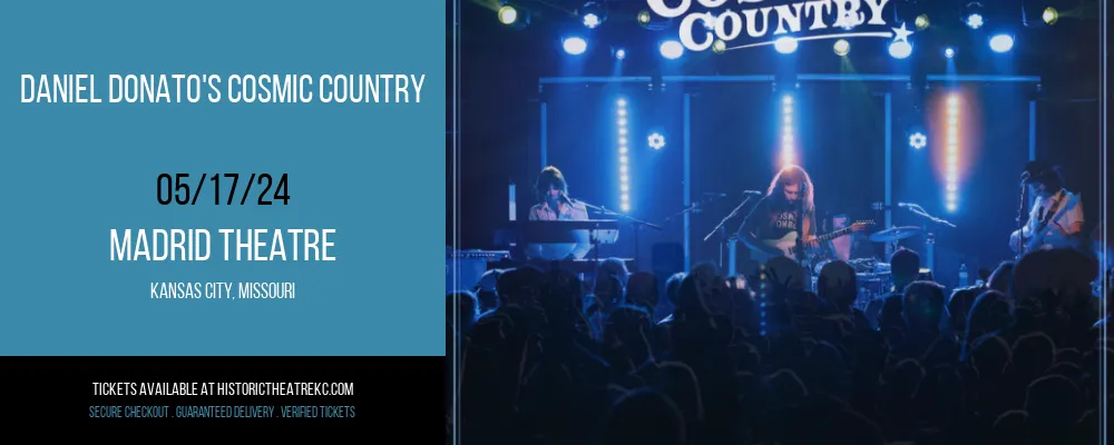 Daniel Donato's Cosmic Country at Madrid Theatre